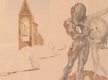 Salvador Dalí, ‘Disney Dali Desitno #56’, 1946, Print, Serigraph on paper, Baterbys