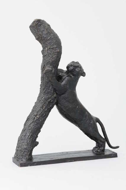 Georges-Lucien Guyot, ‘Panther Playing its Claws’, 1950, Galerie Dumonteil