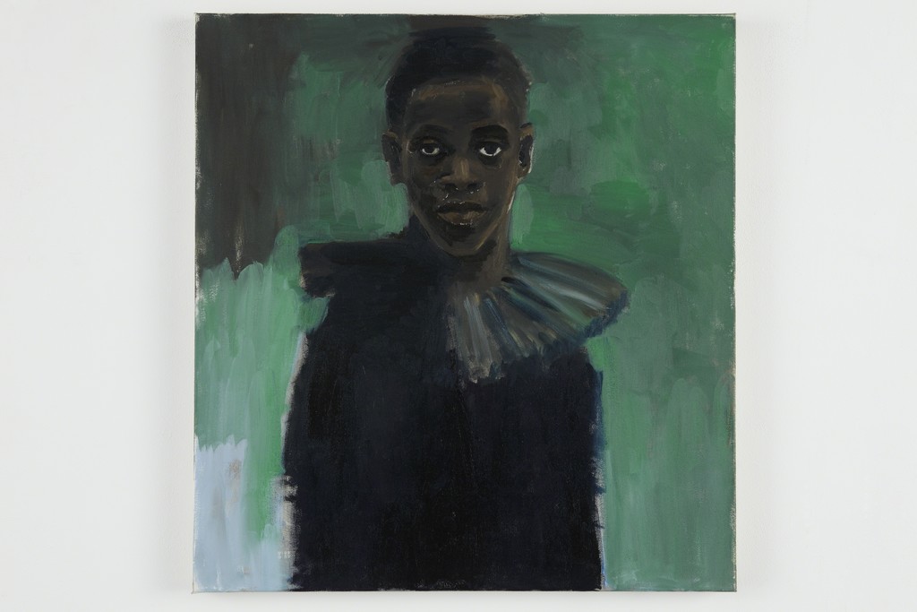 Lynette Yiadom-Boakye, "A Passion Like No Other" (2012). Serpentine Gallery. Courtesy of Lonti Ebers. Lynette Yiadom-Boakye, "A Passion Like No Other" (2012). Serpentine Gallery. Courtesy of Lonti Ebers.