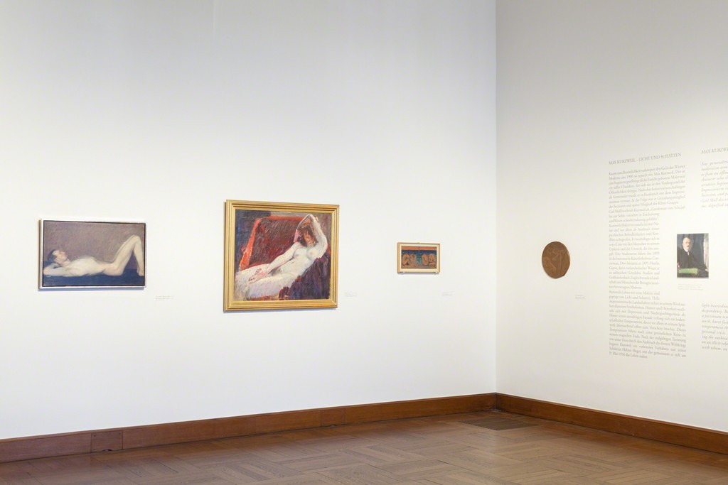 Exhibitionview, Max Kurzweil - Light and Shadow
© Belvedere, Vienna Exhibitionview, Max Kurzweil - Light and Shadow
© Belvedere, Vienna