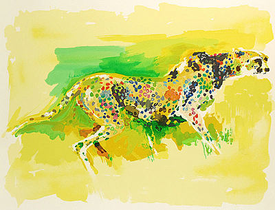 LeRoy Neiman, ‘Cheetah’, 1997, David Parker Gallery