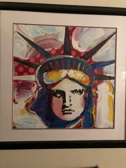 Peter Max, ‘Liberty 2000 III - Limited Edition Lithograph by Peter Max’, 2000, Print, Lithograph, Newport Brushstrokes Fine Art