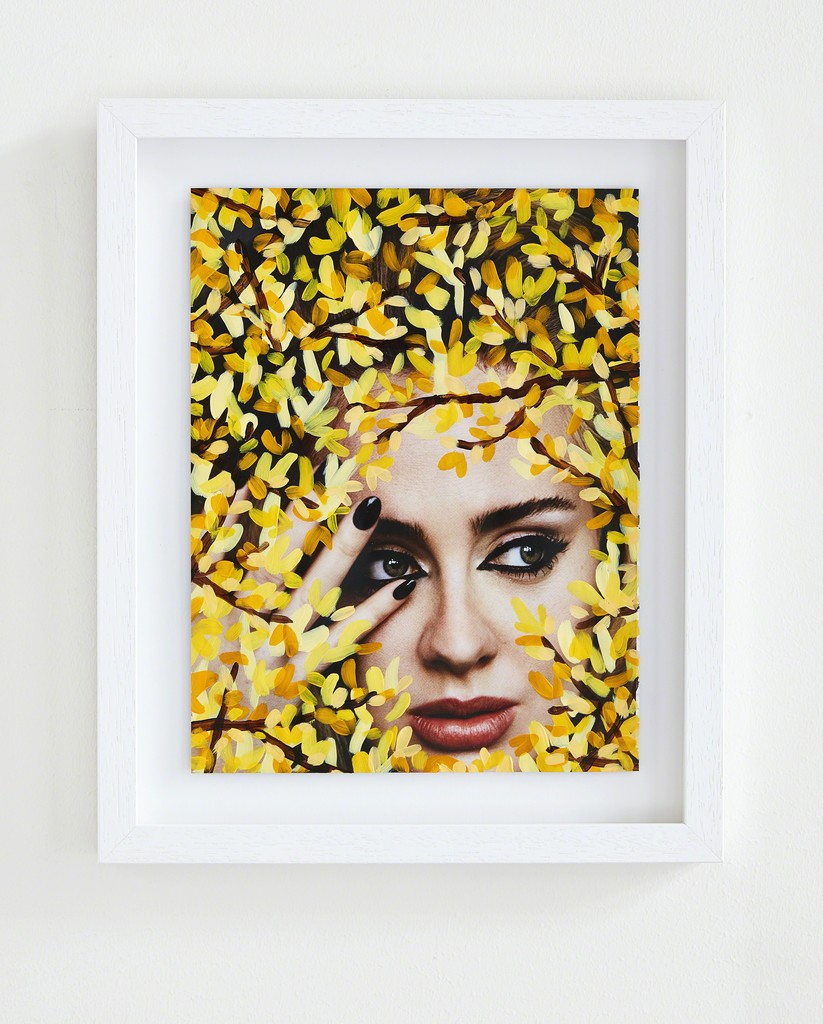 Michael De Feo, 'The Fashion Pages' installation view at The Garage, Amsterdam. ‘Untitled’ (Adele by Alasdair McLellan for i-D, Winter 2015, Yellow). Michael De Feo, 'The Fashion Pages' installation view at The Garage, Amsterdam. ‘Untitled’ (Adele by Alasdair McLellan for i-D, Winter 2015, Yellow).