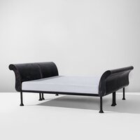 "Twin Sleigh" bed, from the apartment of Anh Duong