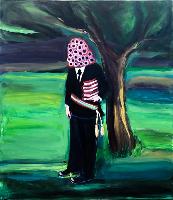Yassine Balbzioui, ‘News from Red Books’, 2019, Painting, Acrylic on canvas, Kristin Hjellegjerde Gallery