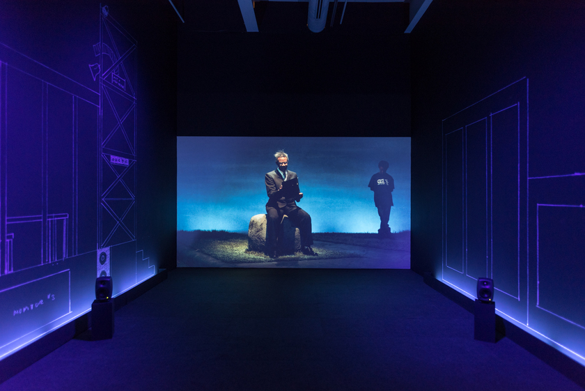 The Freedom Principle: Experiments in Art and Music, 1965 to Now, installation view, Institute of Contemporary Art, University of Pennsylvania. Photo: Constance Mensh. The Freedom Principle: Experiments in Art and Music, 1965 to Now, installation view, Institute of Contemporary Art, University of Pennsylvania. Photo: Constance Mensh.