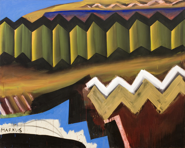 Markus Lüpertz, ‘Staudamm-dithyrambisch’, 1966, Musée d'Art Moderne de la Ville de Paris