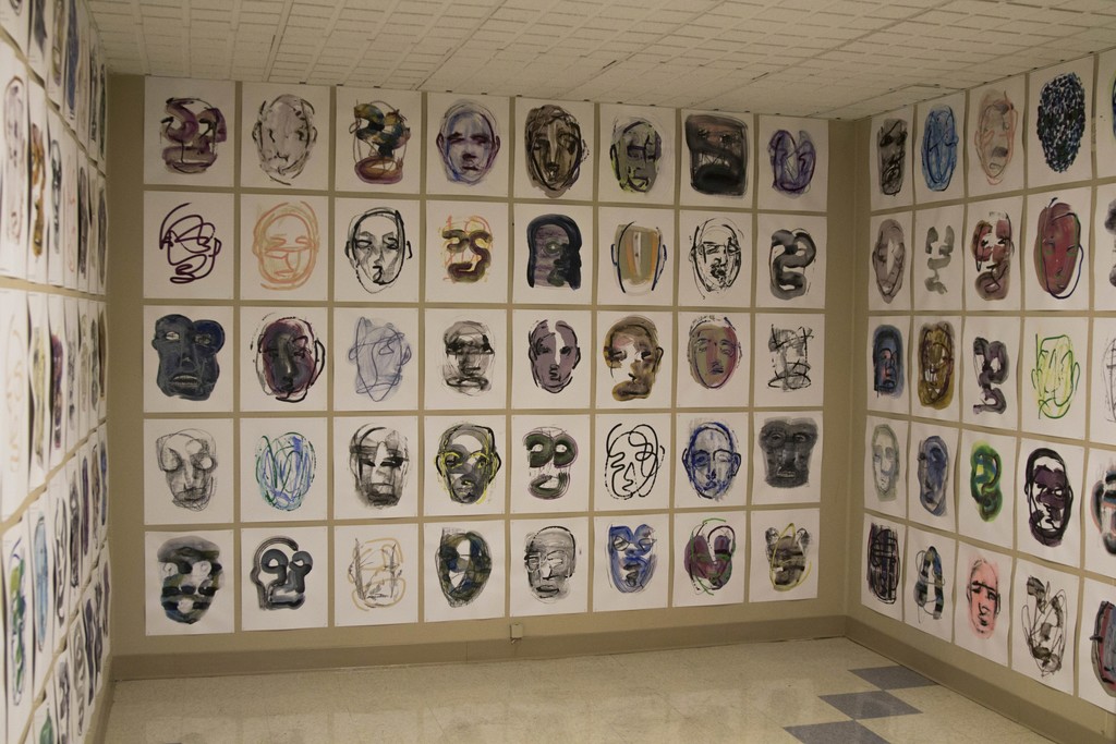 Brendan Getz:
Heads,
2016,
Mixed media on paper,
11 x 17 in
Brendan Getz:
Heads,
2016,
Mixed media on paper,
11 x 17 in