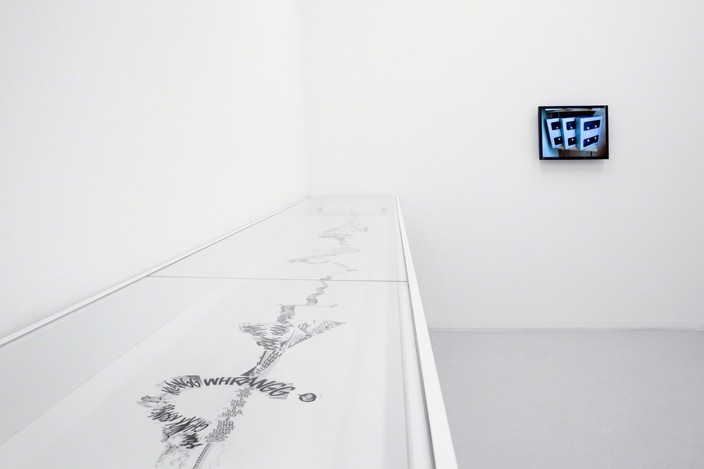 Exhibition view: Christian Marclay - Graphic Scores:
left: MANGA SCROLL
right: ZOOM ZOOM
Photo: Verena Nagl Exhibition view: Christian Marclay - Graphic Scores:
left: MANGA SCROLL
right: ZOOM ZOOM
Photo: Verena Nagl