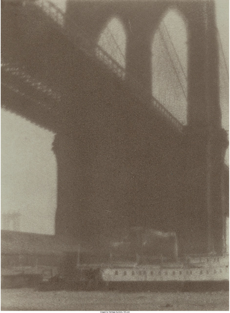 William Gordon Shields, ‘Brooklyn Bridge’, circa 1900, Heritage Auctions