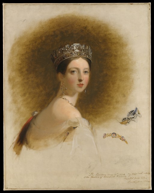 Thomas Sully, ‘Queen Victoria’, 1838, The Metropolitan Museum of Art