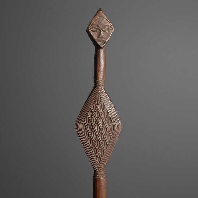 ‘Prestige staff’, Other, Carved wood, Rago/Wright