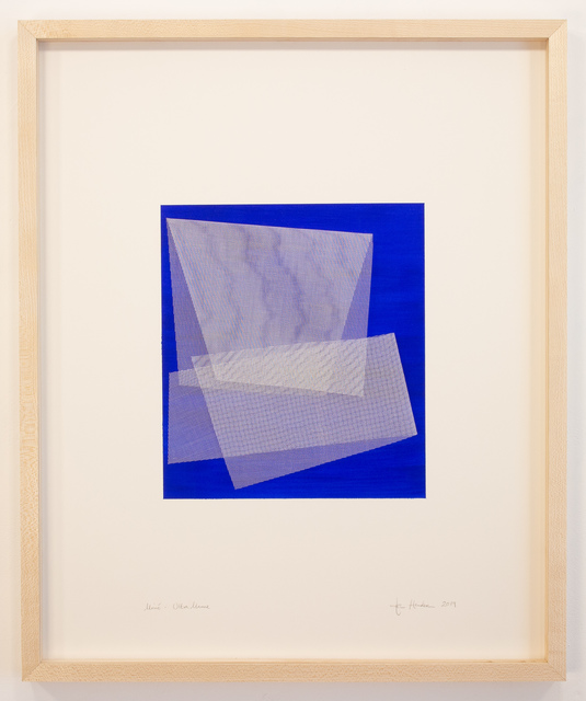 Tom Henderson, ‘Moiré - Ultra marine’, 2019, Galerie Dutko