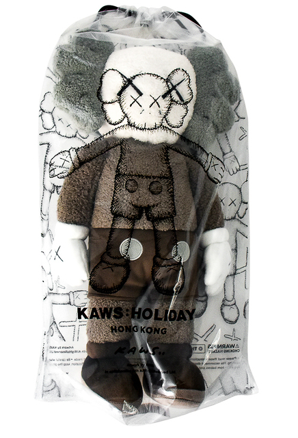 KAWS, ‘HOLIDAY HONG KONG LIMITED 20" PLUSH (Brown)’, 2019, Silverback Gallery