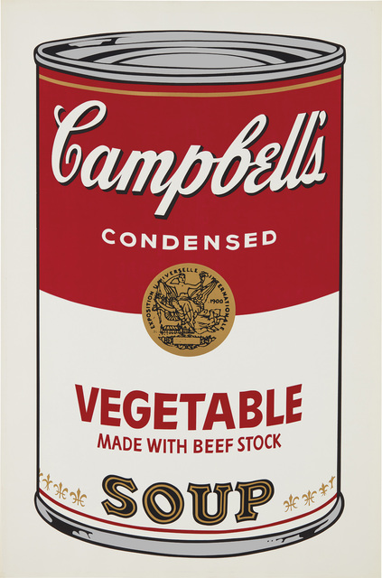 Andy Warhol, ‘Vegetable, from Campbell’s Soup I’, 1968, Phillips