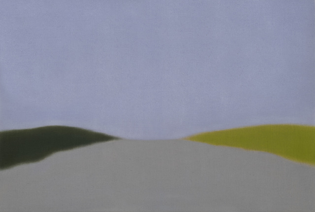 Susan Vecsey, ‘Untitled (Lavender / Green)’, 2019, Painting, Oil on linen, Berry Campbell Gallery