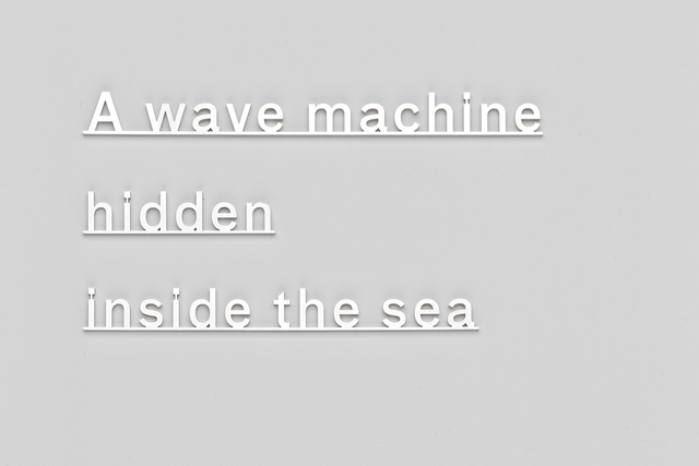 Katie Paterson, ‘Ideas (A wave machine hidden inside the sea)’, 2014, Mixed Media, Microwaterjet-cut Sterling silver, Parafin