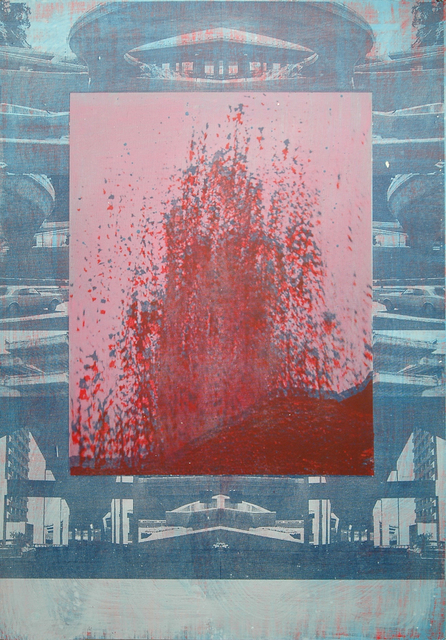 Gwenaël Rattke, ‘Wrong Turns’, 2012, Painting, Acrylic and silkscreen with hand working on museum board, Romer Young Gallery