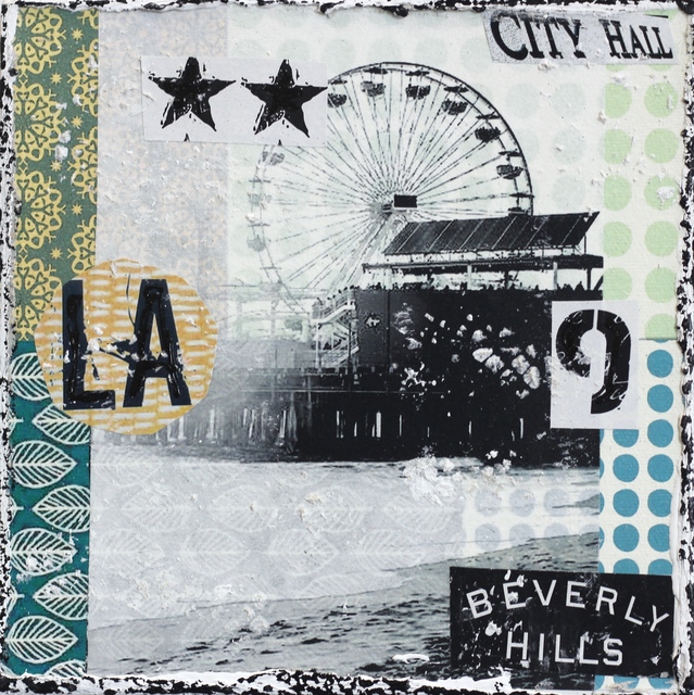 Marion Duschletta, ‘Fun at the Pier’, 2018, Painting, Mixed Media on Canvas, Artspace Warehouse