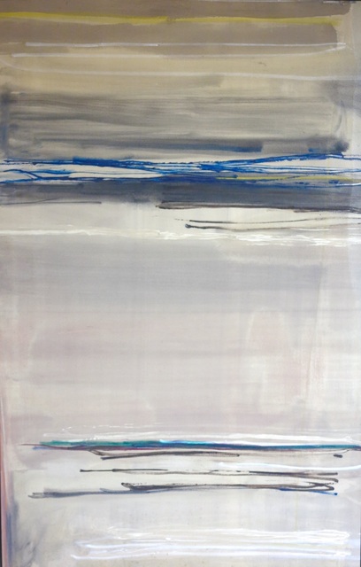 Larry Zox, ‘Moby Grey’, 1981, Painting, Acrylic on canvas, SPONDER GALLERY