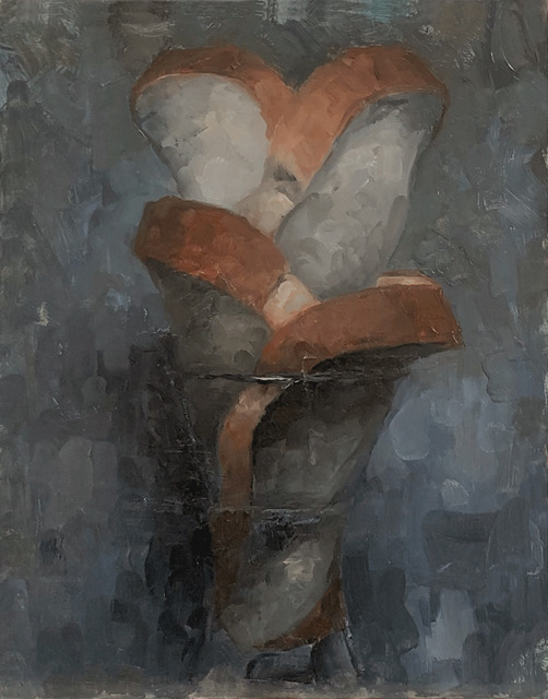 Tom Giesler, ‘Floral 11: bread arrangement’, 2020, Painting, Oil on panel, McVarish Gallery