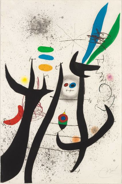 Joan Miró, ‘La Femme Arborescente (D. 649)’, 1974, Doyle