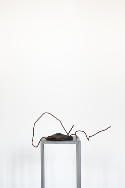 Serena Fineschi, ‘Cacciata dal Paradiso. La resa (Caption Series)’, 2020, Sculpture, Gres, iron, wax, Palazzo Monti