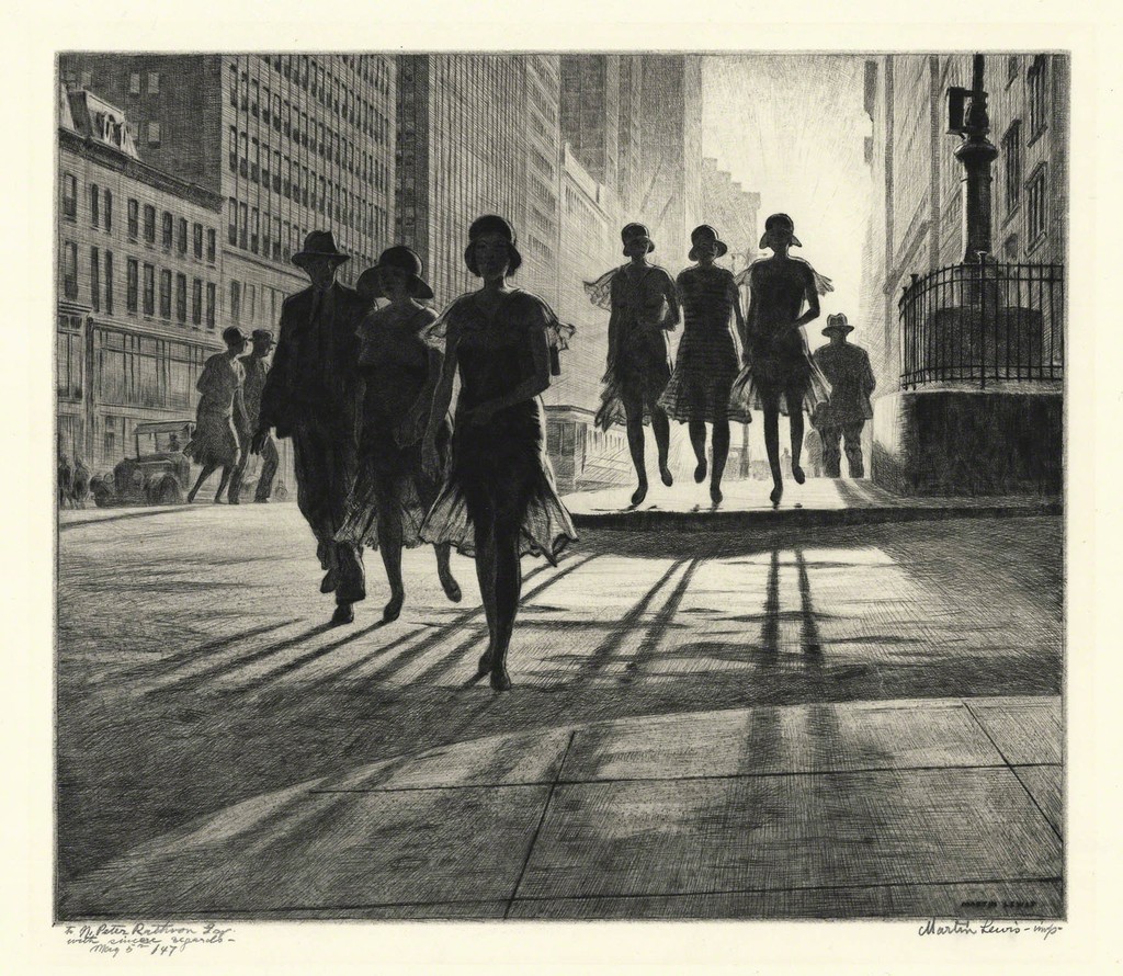 Martin Lewis Shadow Dance (1930) Available for Sale