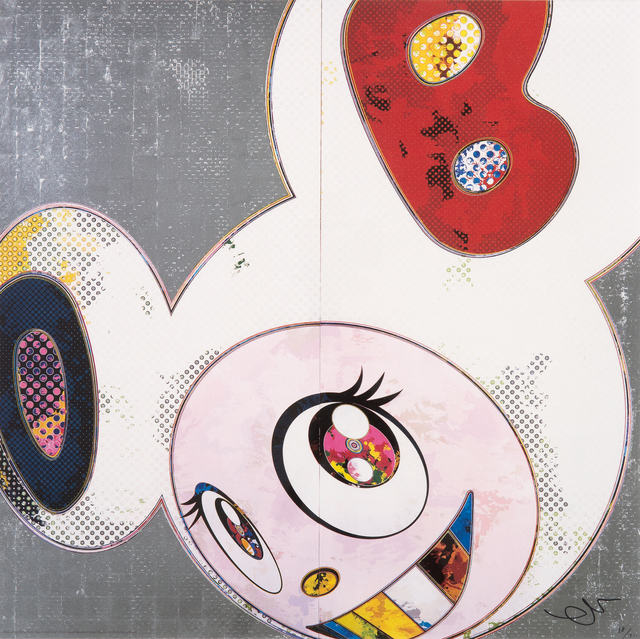 Takashi Murakami, ‘DOB in Pure White Robe (2)’, 2013, Print, Offset color lithograph on paper, Los Angeles Modern Auctions (LAMA)