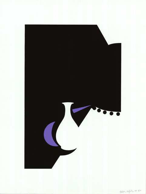 Patrick Caulfield, ‘Lung Ch'uan Ware and Black Lamp’, 1990, Sims Reed Gallery