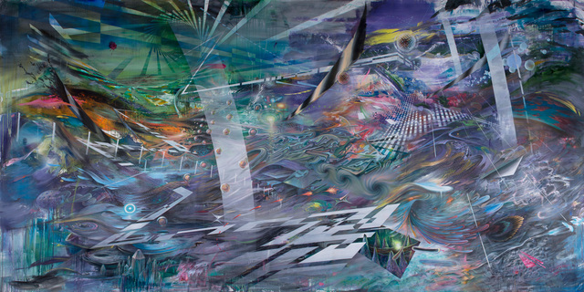 Mario Martinez (Mars-1), ‘Symbiosis’, 2015, Painting, Acrylic on canvas, The Chambers Project