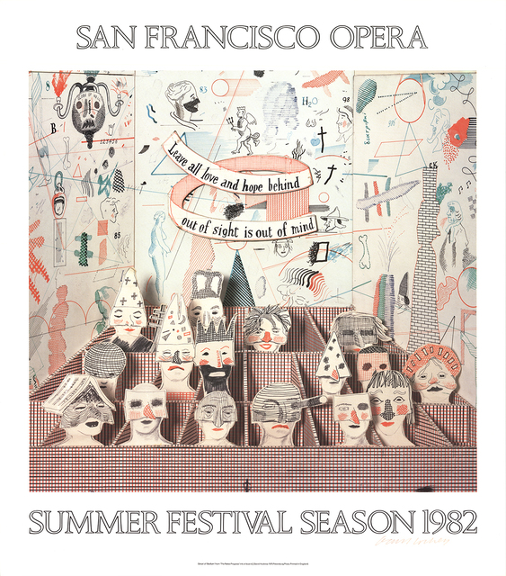 David Hockney, ‘San Francisco Opera’, 1982, ArtWise