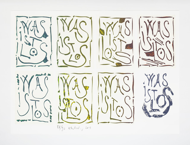 Pierre Alechinsky, ‘Was ist los’, 2013, museum in progress