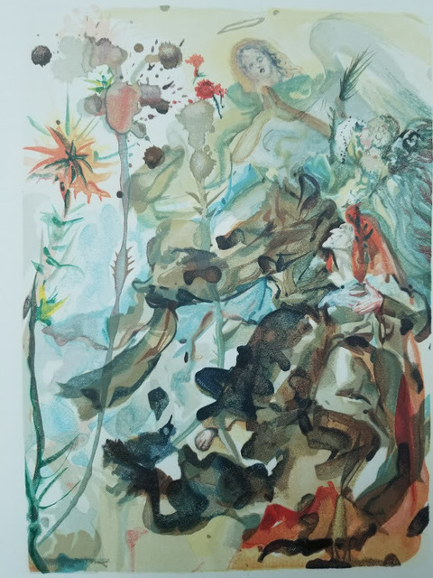 Salvador Dali The Divine Comedy Series Heaven 25 St James Of