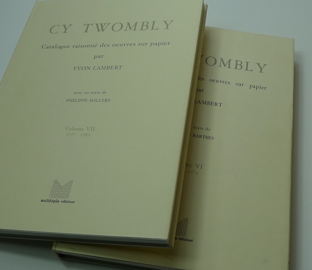 Cy Twombly, ‘Catalogue Raisonne Des Oeuvres Sur Papier’, 1979-1991, Bengtsson Fine Art
