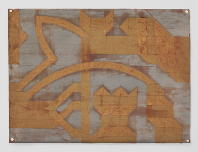 Steve Foust, ‘Untitled (Folded Tape Releifs)’, 1987, Simone DeSousa Gallery