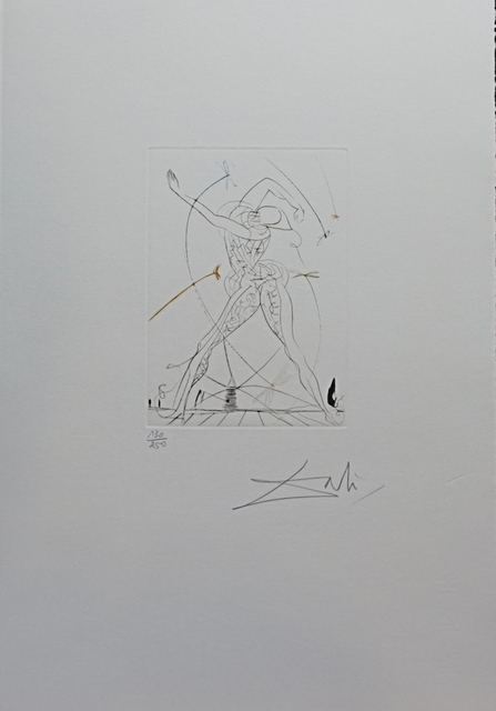 Salvador Dalí, ‘Shakespeare II All's Well That End's Well’, 1971, Print, Etching, Fine Art Acquisitions Dali