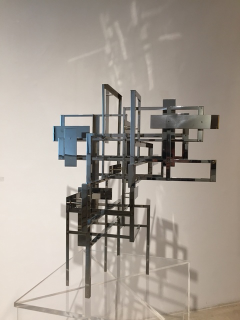 Nicolas Schoffer, ‘Spatiodynamique 19’, 1953, Sculpture, Stainless steel, Odalys
