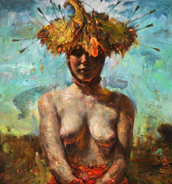 Victor Wang, ‘Arrowed Sunflower Hat’, 2013, Duane Reed Gallery
