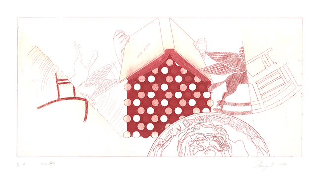 James Rosenquist, ‘Tin Roof (2nd State)’, 1978, Print, Etching, ArtWise