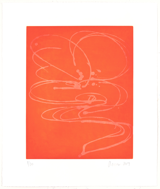 Jill Moser, ‘Benibana’, 2019, Print, Color aquatint, Manneken Press