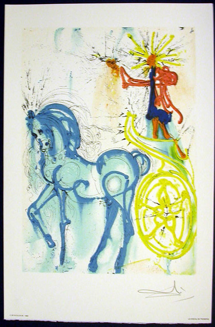 Salvador Dalí, ‘Le Cheval De Triomphe’, 1983, Print, Lithograph on vélin d'Arches paper, Samhart Gallery