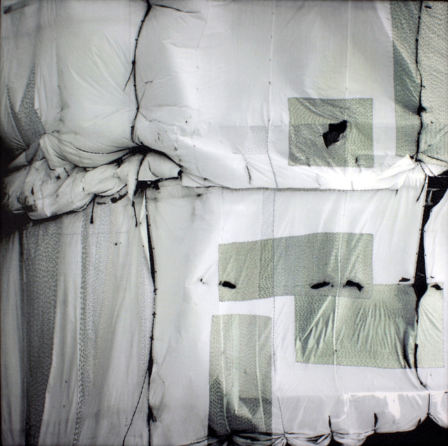 Luanne Rimel, ‘Exhale / St. Louis, MO’, 2018, Photography, Photograph, digitally printed on cotton, pieced, hand-stitched, Duane Reed Gallery