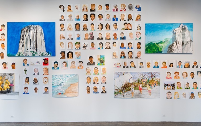 Rudy Shepherd Everything in the Universe is My Brother. Image courtesy of Smack Mellon. Photo by Etienne Frossard. Installation view. Rudy Shepherd Everything in the Universe is My Brother. Image courtesy of Smack Mellon. Photo by Etienne Frossard. Installation view.