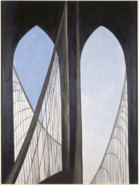 Georgia O’Keeffe, ‘Brooklyn Bridge’, 1949, Brooklyn Museum