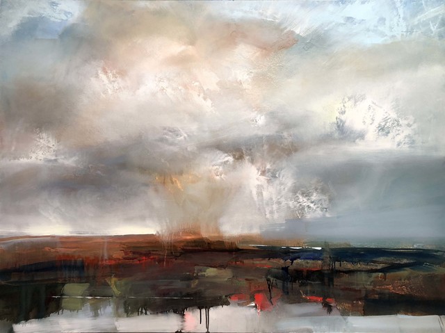 Kevin Kearns, ‘Sunlight Shining Through Clouds’, 2018, Julie Nester Gallery