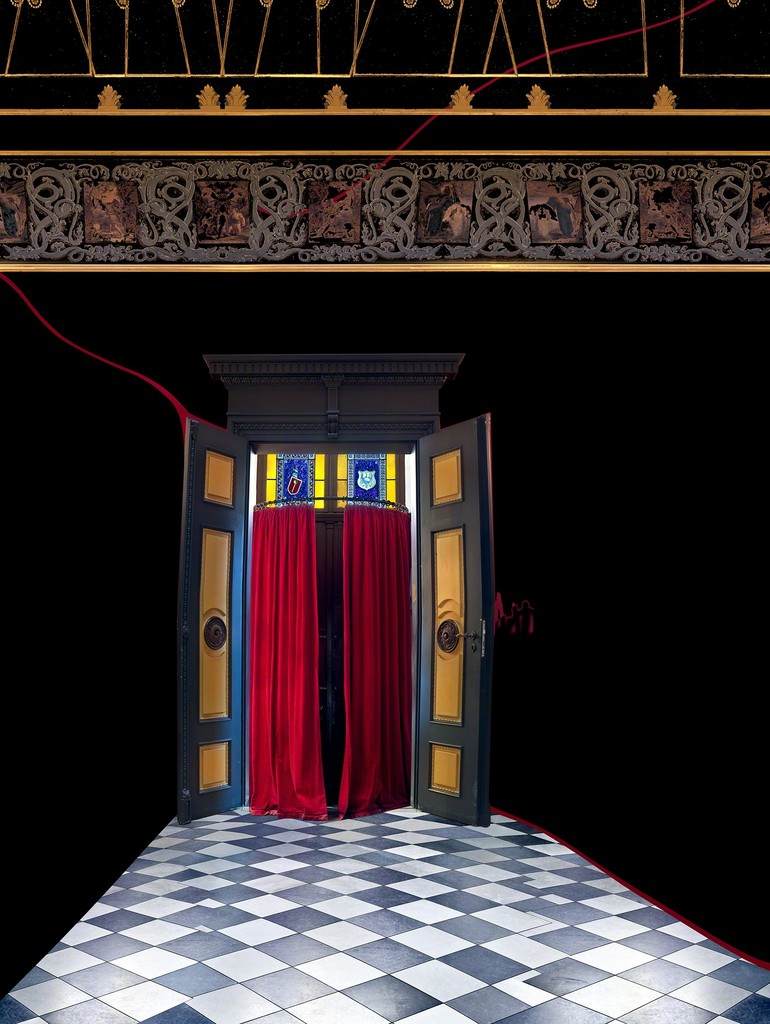 Raissa Venables, "Villa Wahnfried Entrance", C-print on Dibond, 40" x 30" Raissa Venables, "Villa Wahnfried Entrance", C-print on Dibond, 40" x 30"