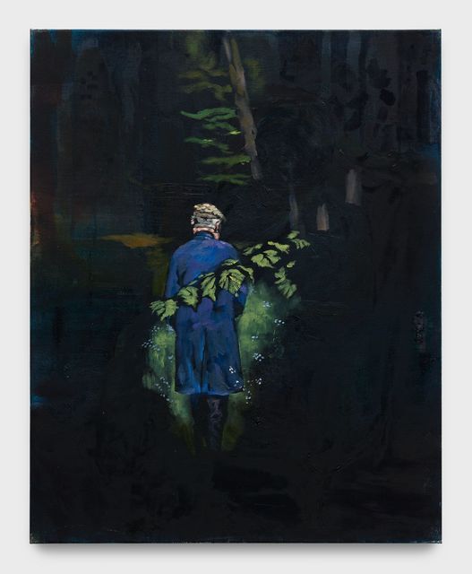 Matthieu Ronsse, ‘Pepe at the Nuns cemetery’, 2018, Painting, Oil on canvas, Almine Rech