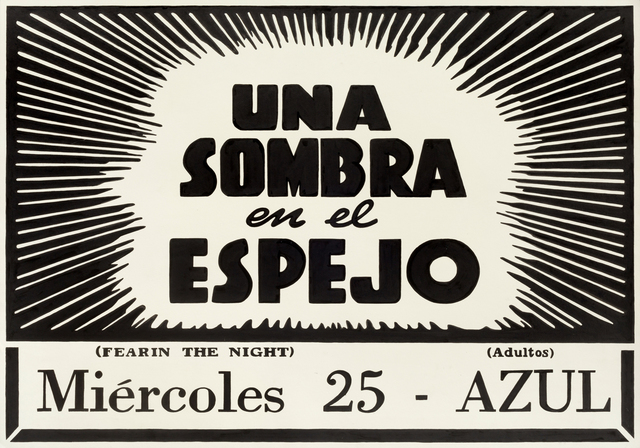 Fernando Bryce, ‘Una sombra en el espejo’, 2013, Galería Lucia de la Puente