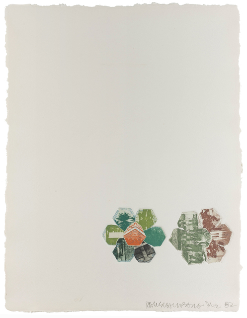 Robert Rauschenberg, ‘11,000 and Rising (from L.A. Flakes)’, 1982, John Moran Auctioneers
